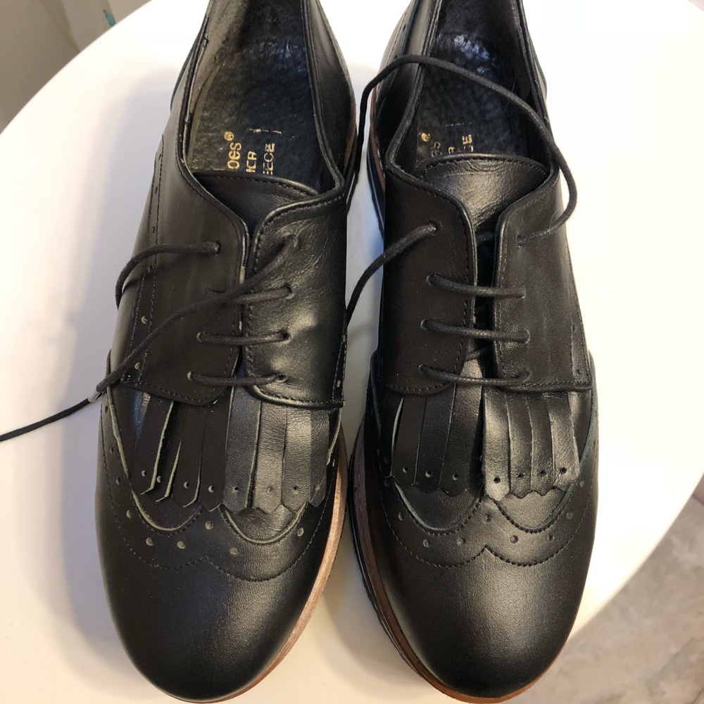 NEW platform oxfords